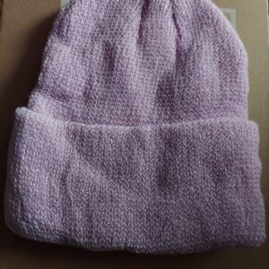 Purple Winter Beenie Hat